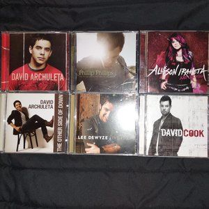 7 Artists from American Idol 8 Music CDs